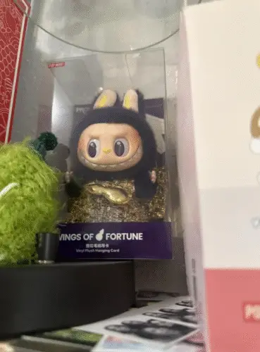 POPMART  LABUBU PRONOUNCE  WINGS OF FORTUNE Vinyl Plush Hanging Card photo review