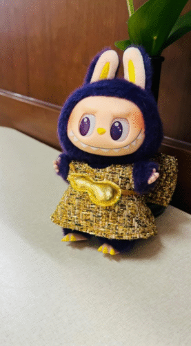 POPMART  LABUBU PRONOUNCE  WINGS OF FORTUNE Vinyl Plush Hanging Card photo review