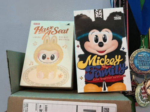 POPMART THE MONSTERS LABUBU Have a Seat Vinyl Plush Blind Box photo review