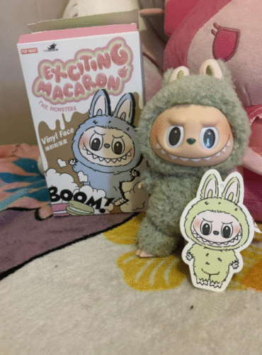 POPMART THE MONSTERS  Exciting Macaron LABUBU Vinyl Face Blind Box photo review
