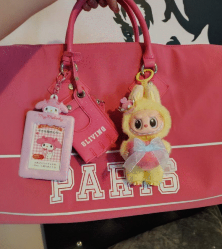 POPMART Labubu THE MONSTERS Let's Checkmate Series-Vinyl Plush Hanging Card photo review