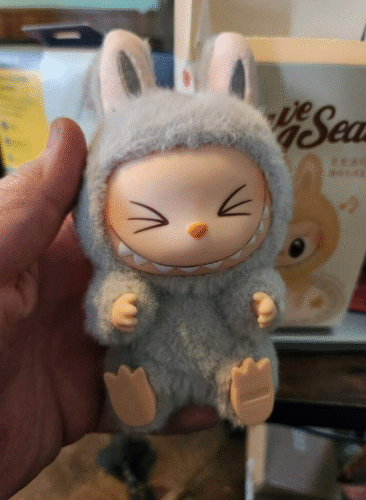 POPMART THE MONSTERS LABUBU Have a Seat Vinyl Plush Blind Box photo review