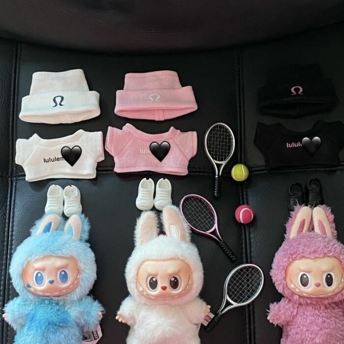 Labubu clothes 17cm Doll Clothes Outfit Accessories labubu figures - Image 6
