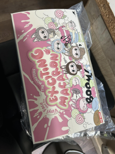 POPMART THE MONSTERS  Exciting Macaron LABUBU & Big into Energy&Have a Seat Vinyl Plush Blind Box photo review