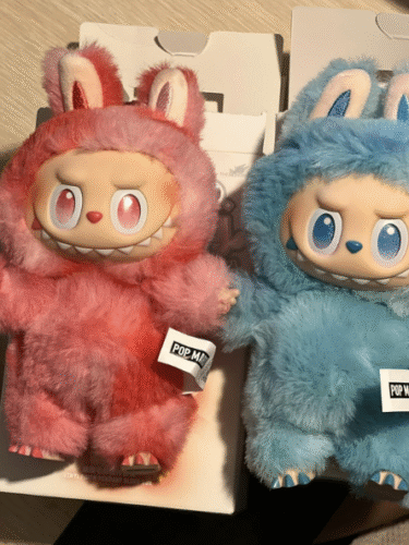 POPMART THE MONSTERS  Exciting Macaron LABUBU & Big into Energy&Have a Seat Vinyl Plush Blind Box photo review