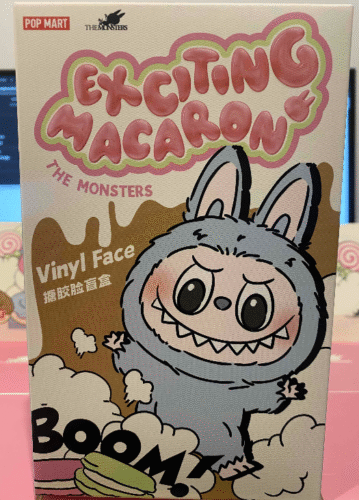 POPMART THE MONSTERS  Exciting Macaron LABUBU & Big into Energy&Have a Seat Vinyl Plush Blind Box photo review