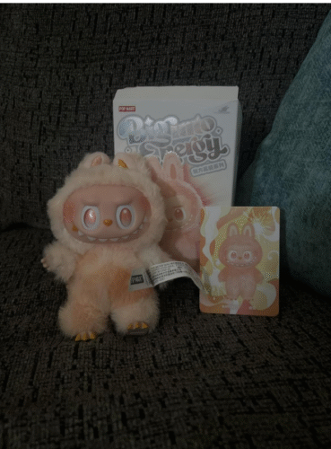 POPMART THE MONSTERS  Exciting Macaron LABUBU & Big into Energy&Have a Seat Vinyl Plush Blind Box photo review